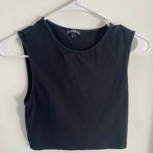 EXPRESS chic crop top XS